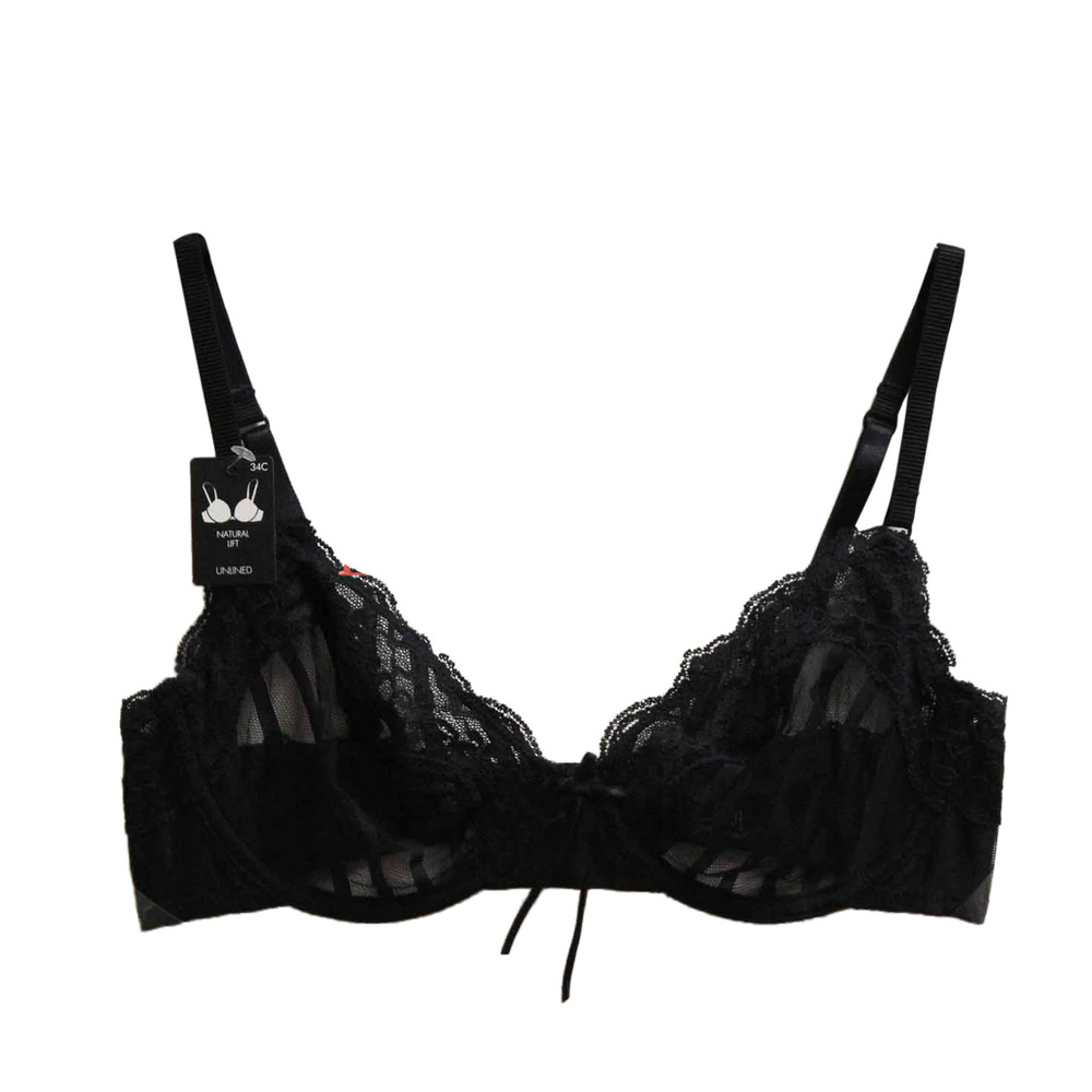 NWT Heidi Klum Lace-Trim Underwire Bra H20-1168B - Picture 4 of 4